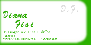 diana fisi business card